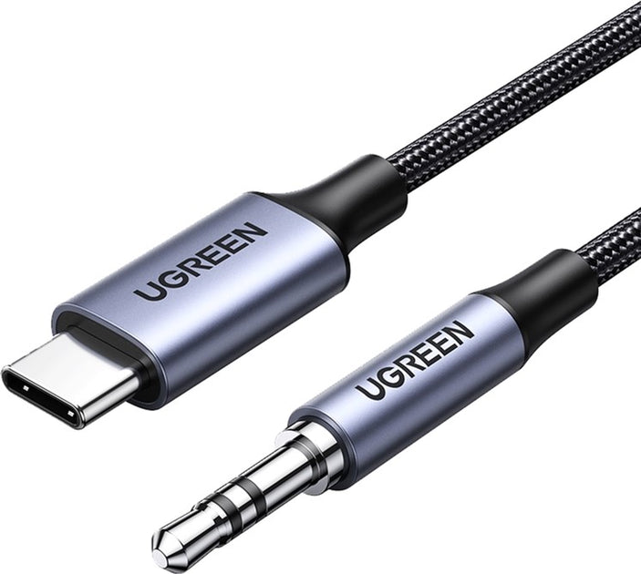 UGREEN Round USB-C to 3.5mm Audio Cable (1m) – Hi-Fi Sound & Durable Design | Best Price in Pakistan