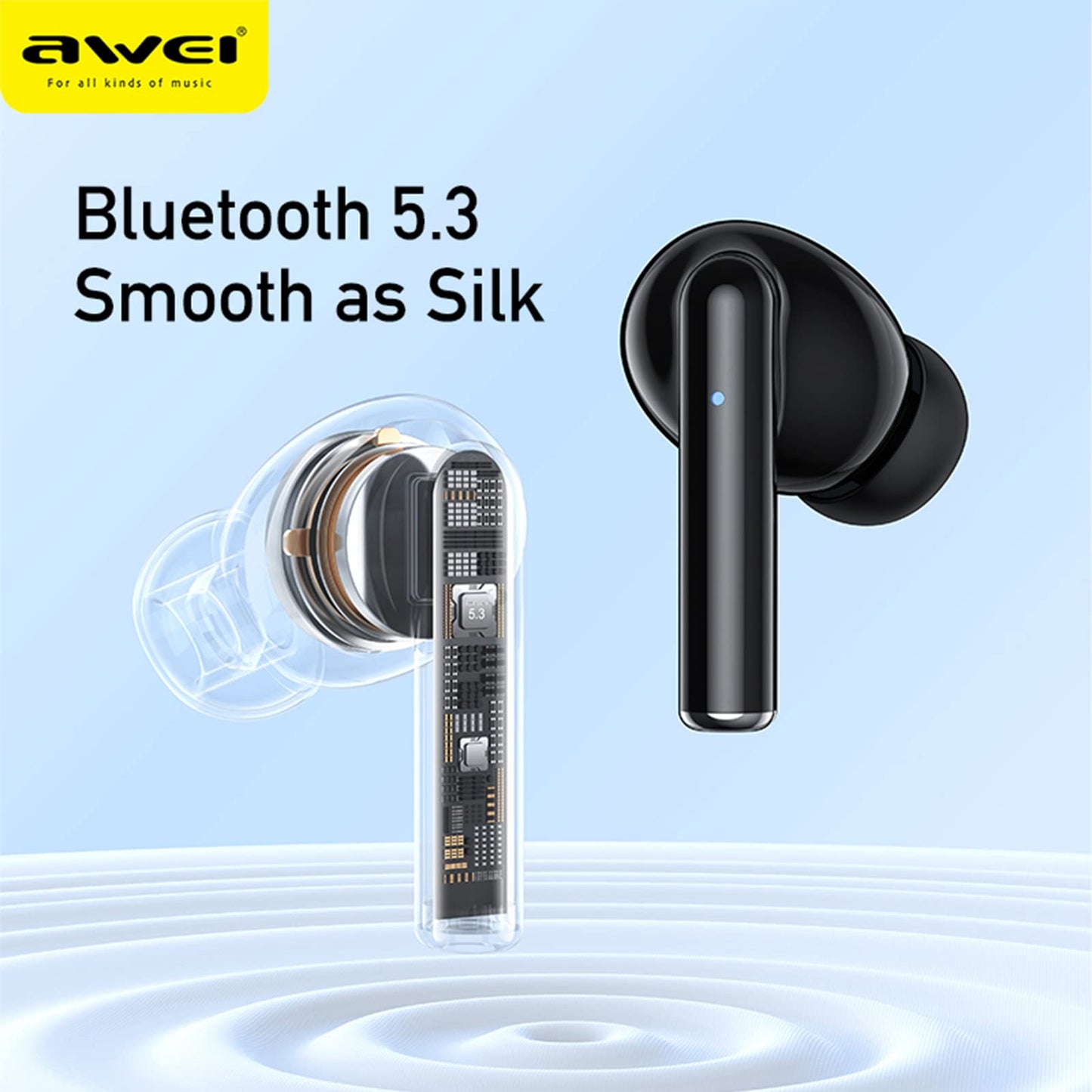 Awei T61 Wireless Noise Cancelling Earbuds – Best Price in Pakistan