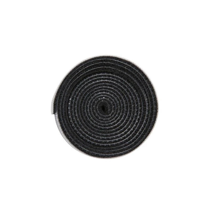 Baseus Colourful Circle Velcro Cable Strap (1m, Black) – Reusable & Adjustable Cable Organizer