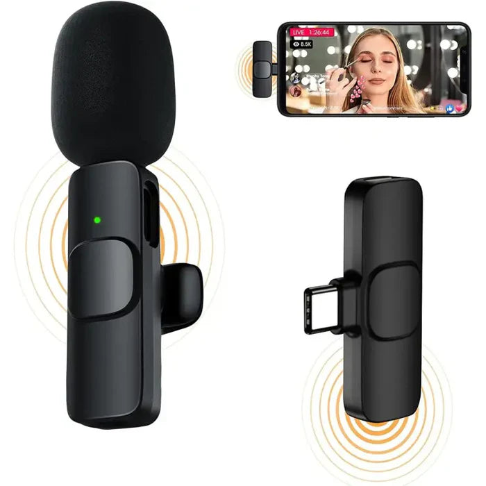 K9 Wireless MIC – High-Quality Lavalier Microphone for Clear Audio Recording