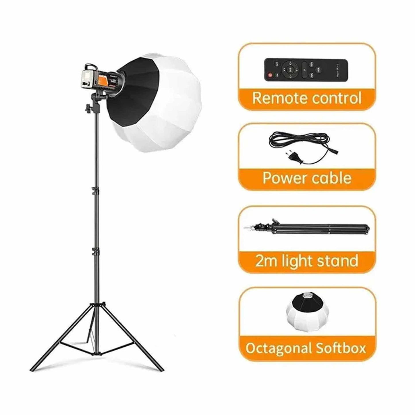 Plokama PK-400S Studio LED Light – High-Performance Dimmable Lighting for Professional Photography