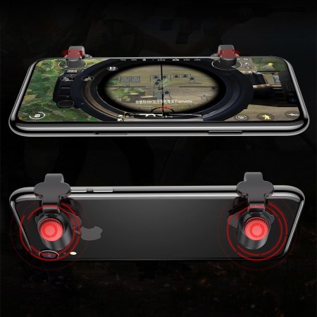 Baseus L1 & R1 Mobile Gaming Trigger Buttons (Black) – Precision Aim & Fast Response