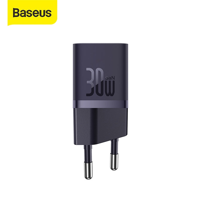 Baseus GaN5 30W Fast Charger – Ultra-Compact & Efficient Charging