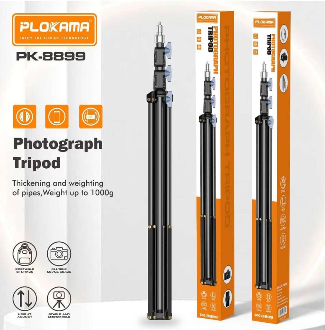 Plokama PK-8899 Monopod – Lightweight, Extendable & Stable Camera Support