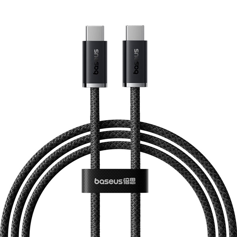 Baseus Dynamic 3 Series 100W USB-C to USB-C Fast Charging Cable (1M, Slate Grey) – High-Speed Power & Data