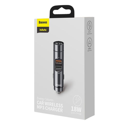 Baseus Energy Column 18W Car Charger – Fast & Compact USB Charger
