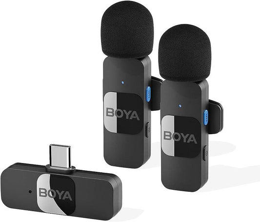 Boya BY-V20 MIC – High-Quality Wireless Microphone for Android & USB-C Devices