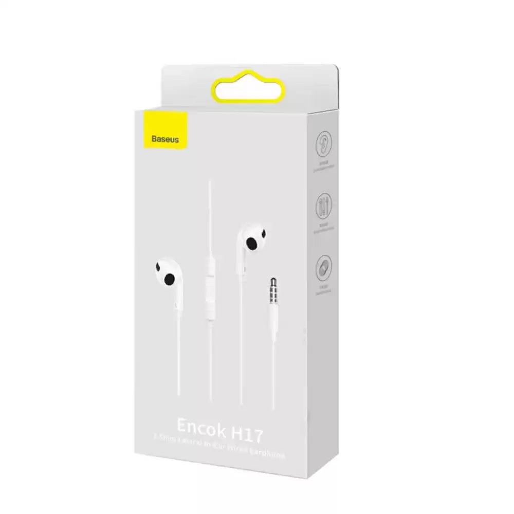 Baseus Enock H17 3.5mm Handsfree – High-Quality Sound & Comfort
