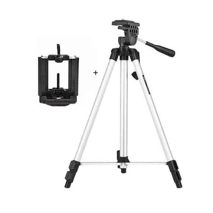 Tripod Camera Stand 330A – Adjustable, Lightweight & Sturdy with 3-Way Pan Head