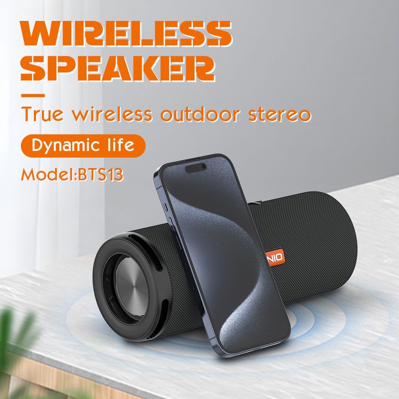 LODINO BTS13 Bluetooth Speaker – Portable Wireless Speaker with Deep Bass & Long Battery Life
