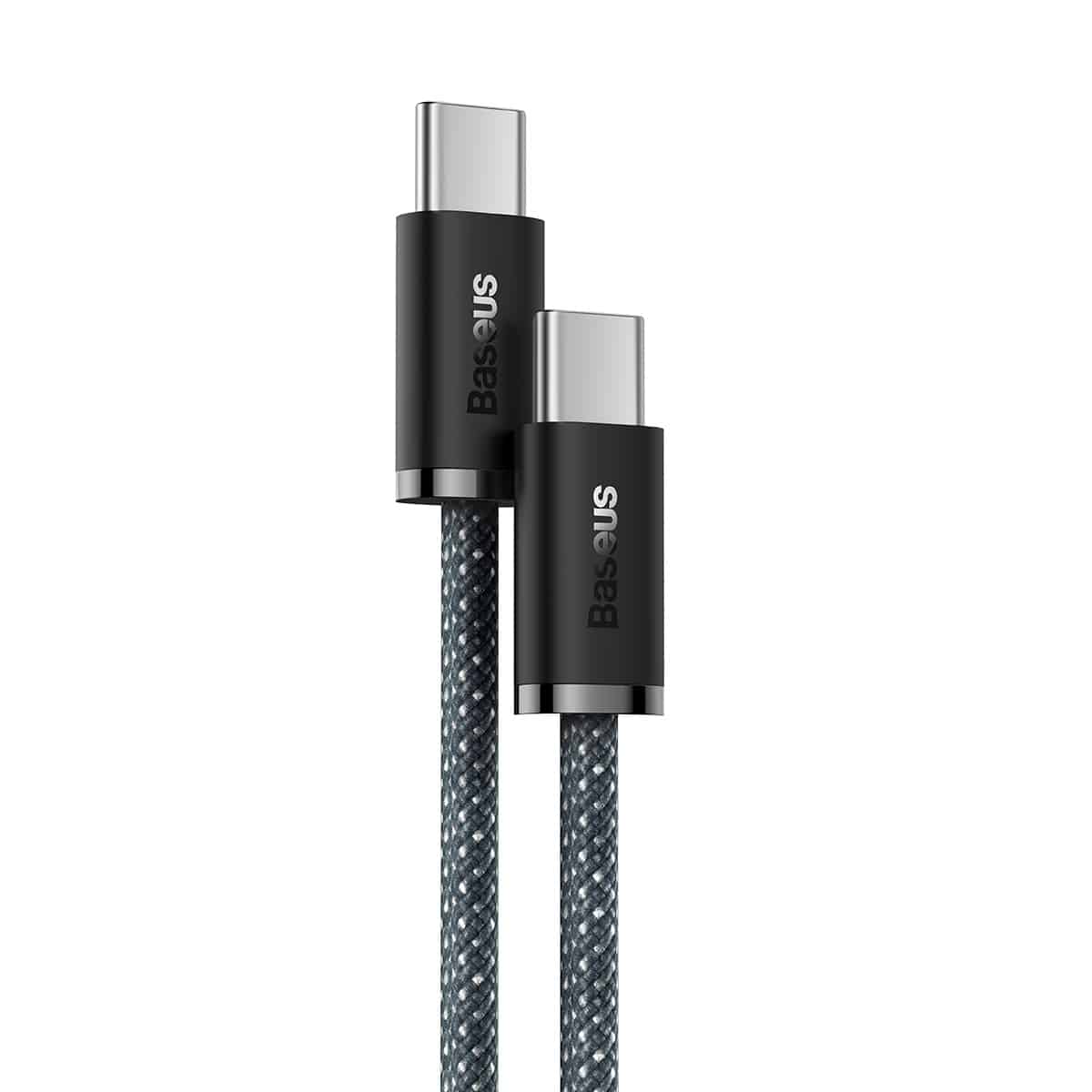 Baseus Dynamic 3 Series 100W USB-C to USB-C Fast Charging Cable (1M, Slate Grey) – High-Speed Power & Data