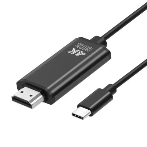 Onten 9582B Type-C to HDMI 4K Cable (1.8m, Silver) – Ultra HD Display for Laptops, Tablets & Smartphones