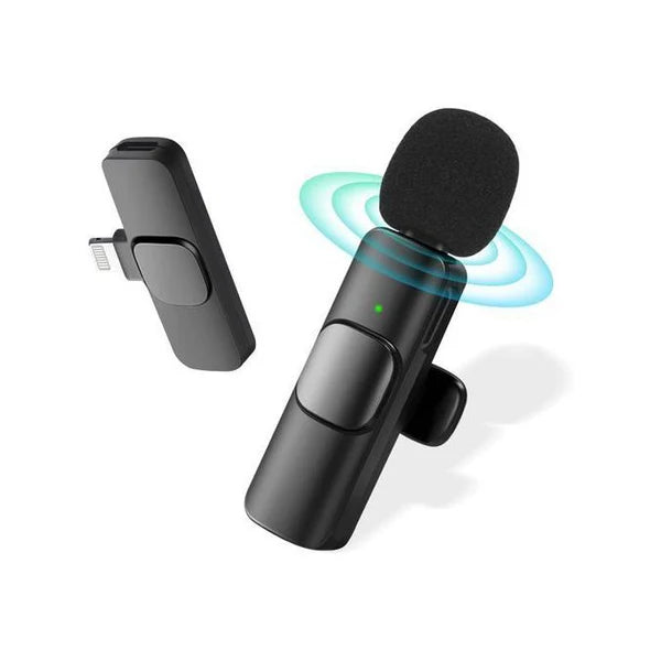 K9 Wireless MIC – High-Quality Lavalier Microphone for Clear Audio Recording