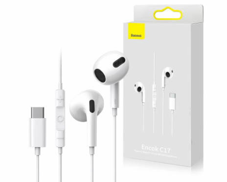 Baseus Encok C17 Type-C Handsfree – High-Quality Sound & Comfort