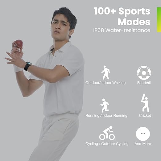 AmazeFit POP 3S Smart Watch – AMOLED Display, Bluetooth Calling, SpO2 & Heart Rate Monitor – Best Price in Pakistan