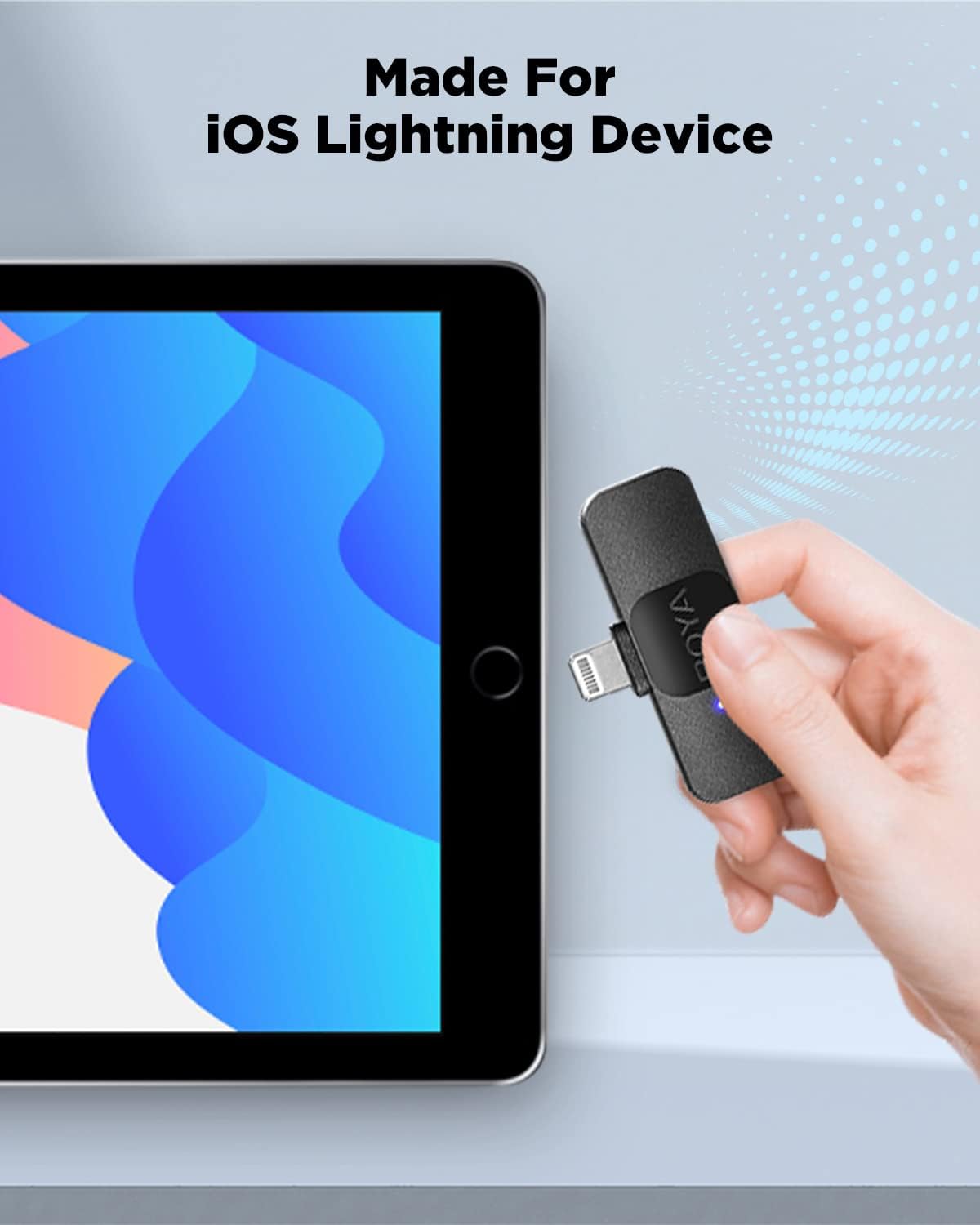 Buy Boya BY-V2 Wireless Microphone – High-Quality Audio for iOS Devices