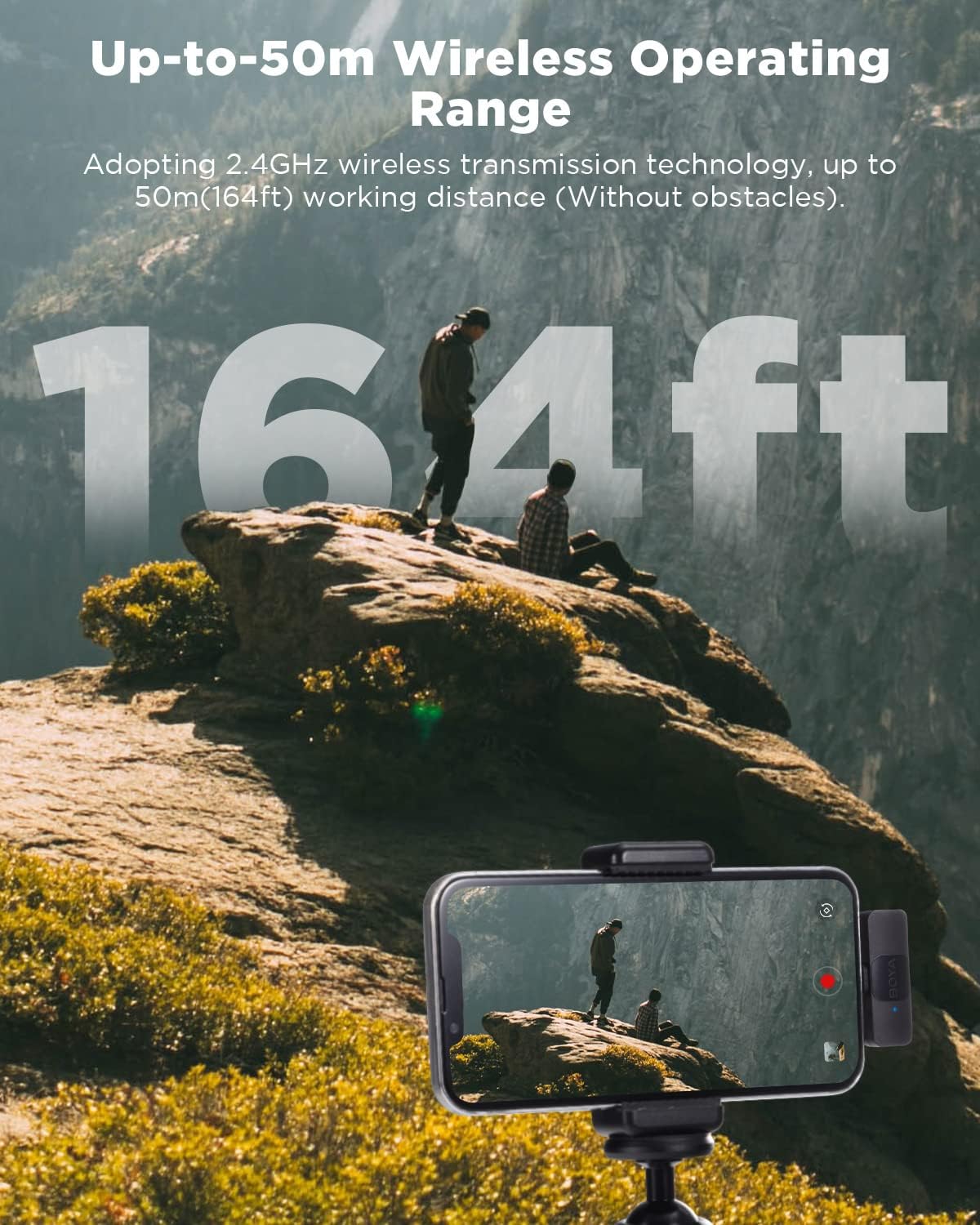 Buy Boya BY-V2 Wireless Microphone – High-Quality Audio for iOS Devices