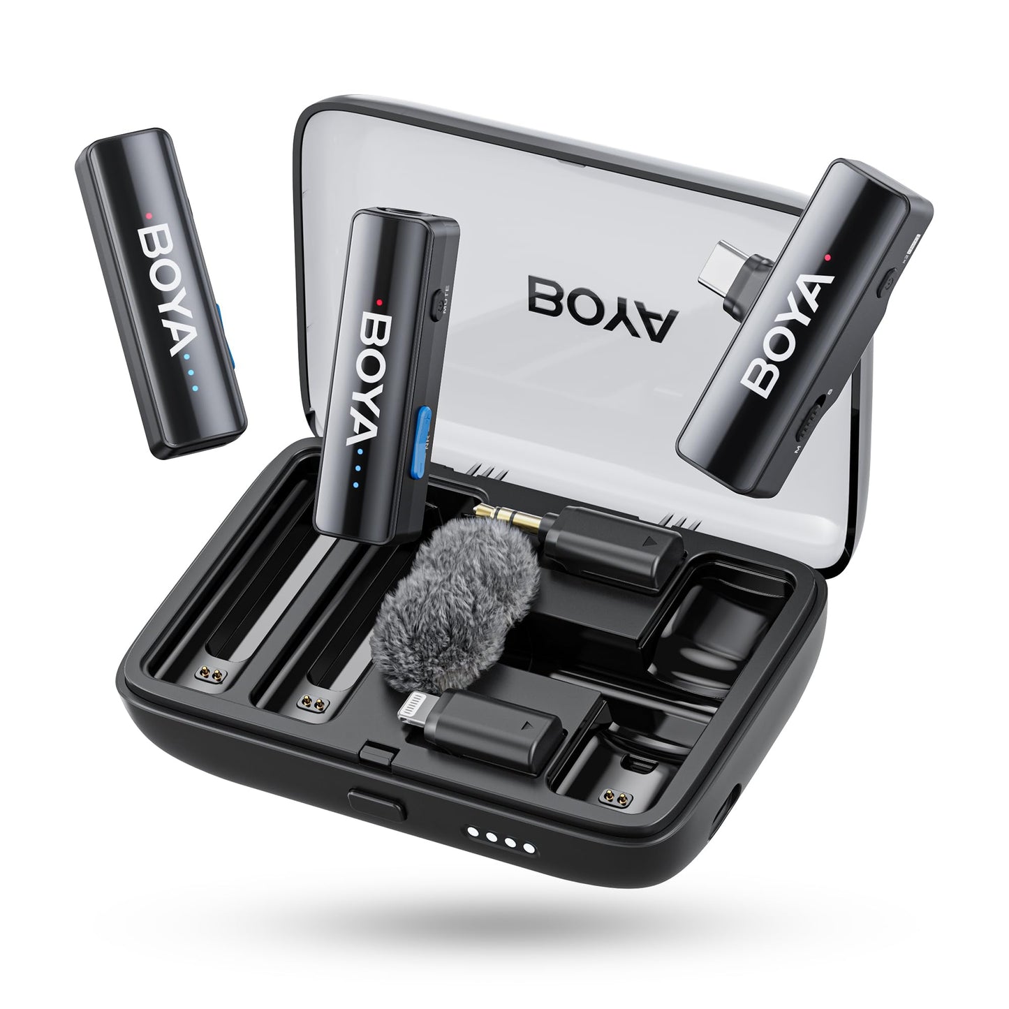 BOYALINK 2 Wireless Lavalier Microphone for iPhone, Camera & Android – Best Price in Pakistan