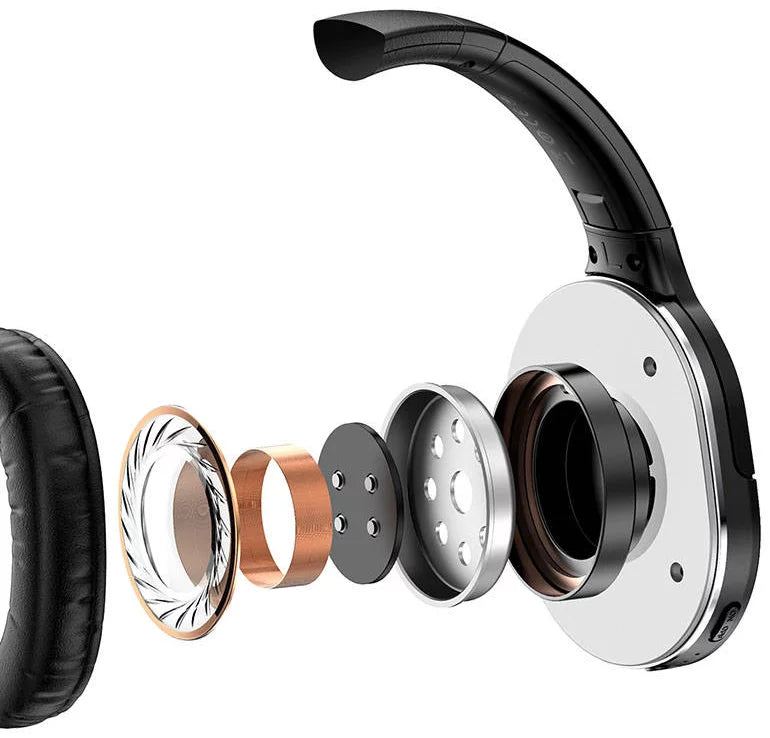 Baseus Encok D02 Pro Wireless Headphones (Black) – Hi-Fi Sound & 40H Battery Life