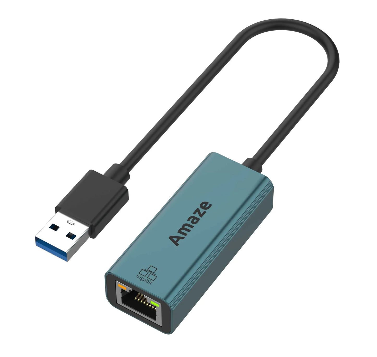AMAZE A415 USB 3.0 to Gigabit Ethernet Adapter – High-Speed Network Connectivity | Best Price in Pakistan