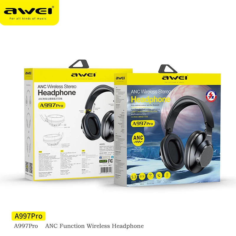 AWEI A997BL Wireless Headphones – Best Price in Pakistan | High-Quality Bluetooth Headset