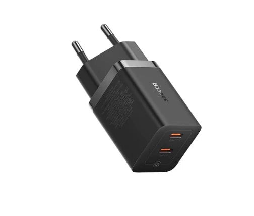 Baseus GaN5 Pro 40W Fast Charger – Ultra-Efficient Dual-Port Power Adapter