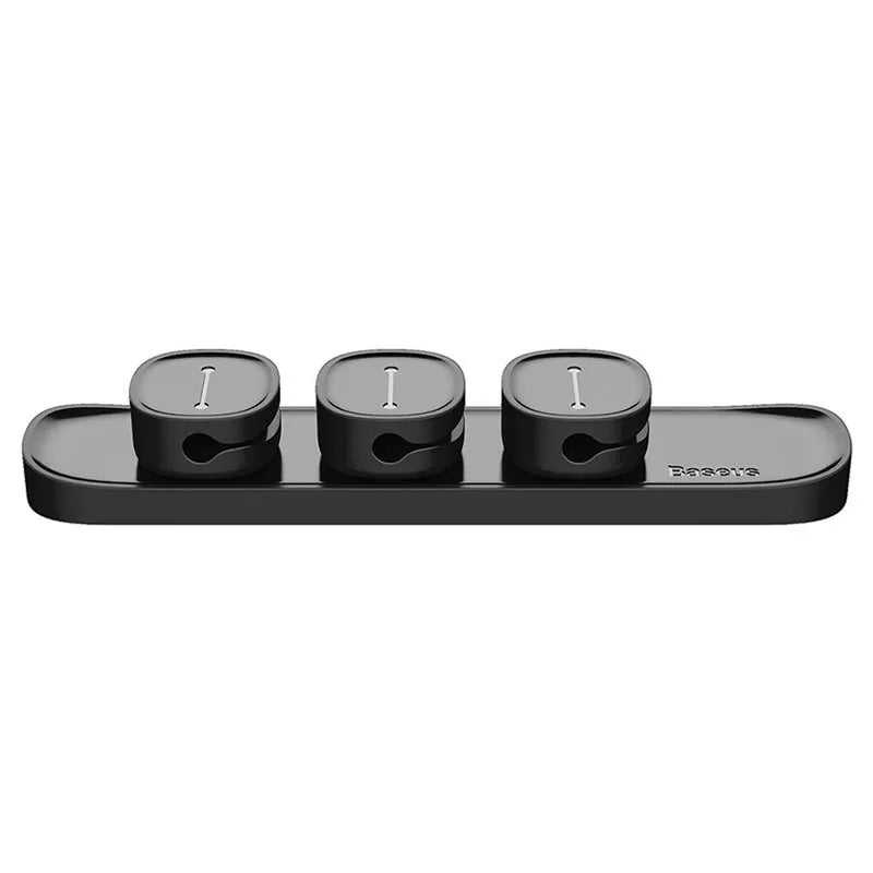 Baseus Peas Magnetic Cable Organizer – Tangle-Free Cable Management (Black)