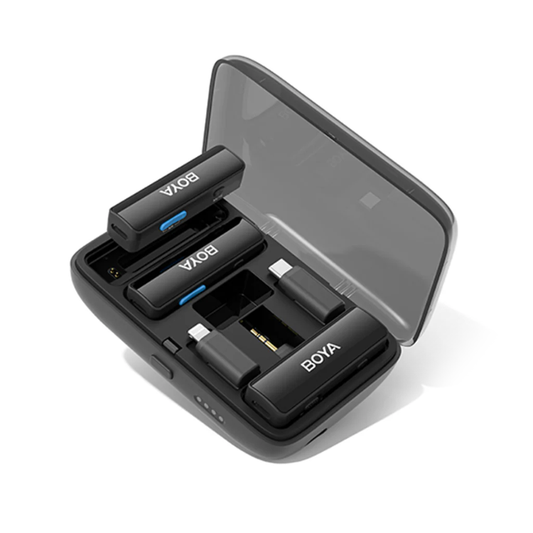 Boya Boyalink 3-in-1 Wireless Microphone – Versatile Mic for Camera, Smartphone & PC
