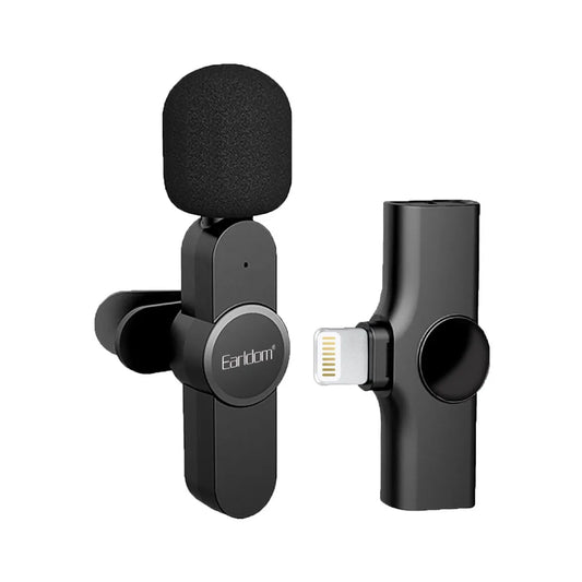 Earldom ET-MC3Ci Wireless Microphone for iPhone – High-Quality Audio, Plug & Play | Best Price in Pakistan