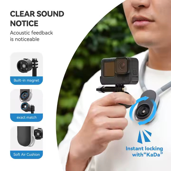 Cellphone & GoPro Neck Bracket – Hands-Free Adjustable Holder | Best Price in Pakistan
