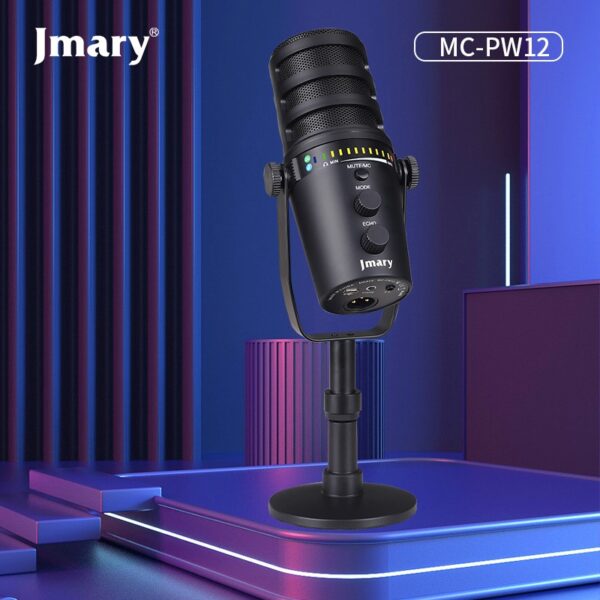 Jamary MC-PW12 USB Microphone – Studio-Quality Sound | Best Price in Pakistan