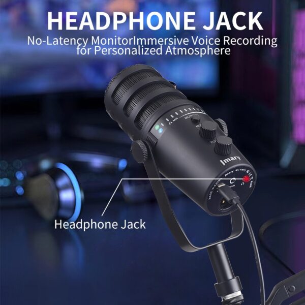 Jamary MC-PW12 USB Microphone – Studio-Quality Sound | Best Price in Pakistan