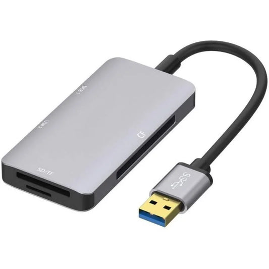 Onten 8107 4-in-1 USB 3.0 Multi-Function Card Reader – High-Speed Data Transfer & Universal Compatibility