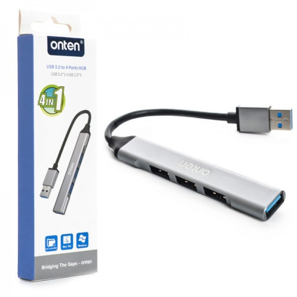 Onten 5701 USB to 4-Port USB Hub – High-Speed Expansion for Multiple Devices