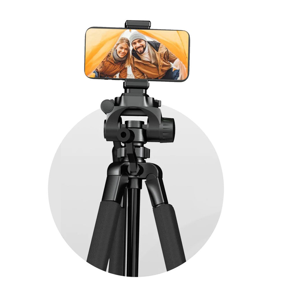Plokama PK-9950 Pro Tripod – Heavy-Duty, Adjustable & Portable Camera Stand for DSLR & Smartphones