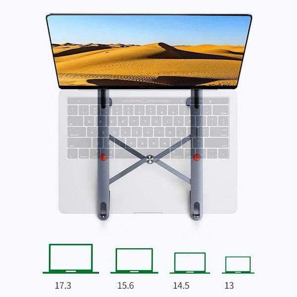 UGREEN 50642 Stylish Alloy Laptop Stand – Foldable, Adjustable & Ergonomic for Improved Cooling