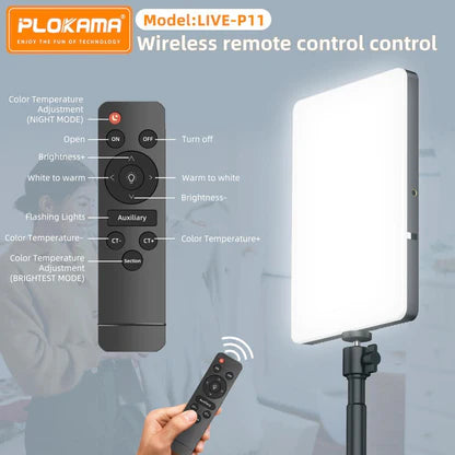 Polokama Studio Light Live-P19 – Professional LED Lighting for Photography & Vlogging | Best Price in Pakistan