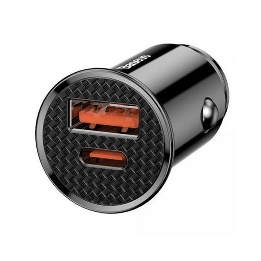 Baseus 30W Car Charger – Fast Charging with QC 4.0/3.0 & USB-C Power Delivery
