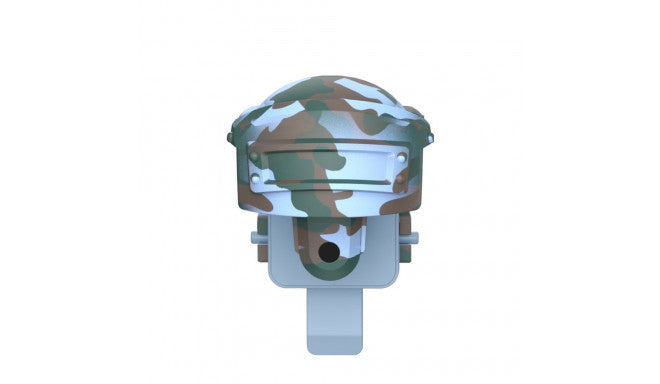Baseus Level 3 Helmet PUBG Gaming Grip with Extra Buttons & Bumpers – Camouflage Blue