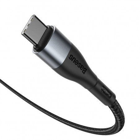 Baseus Zinc Magnetic USB-C to USB-C Cable 100W (1.5m, Black) – Fast Charging & Data Sync