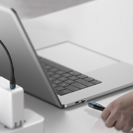 Baseus Zinc Magnetic USB-C to USB-C Cable 100W (1.5m, Black) – Fast Charging & Data Sync