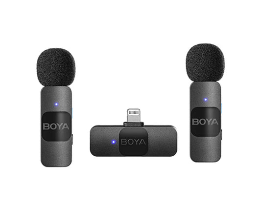 Buy Boya BY-V2 Wireless Microphone – High-Quality Audio for iOS Devices