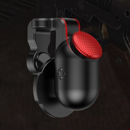 Baseus L1 & R1 Mobile Gaming Trigger Buttons (Black) – Precision Aim & Fast Response