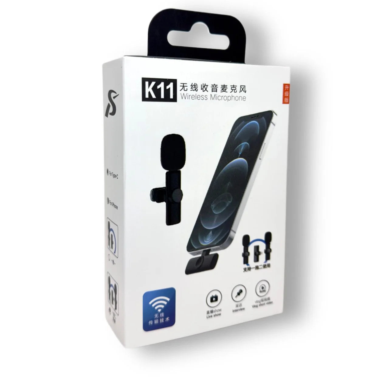 K11 Type C Wireless MIC – High-Quality Noise-Canceling Microphone for Clear Audio