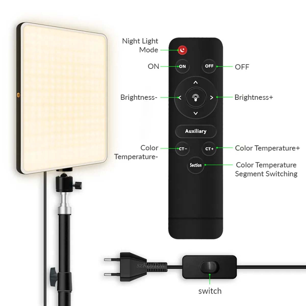 Polokama Studio Light Live-P19 – Professional LED Lighting for Photography & Vlogging | Best Price in Pakistan