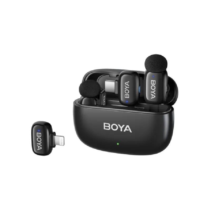 BOYA Mini 12 – Compact Wireless Microphone for Crystal-Clear Audio